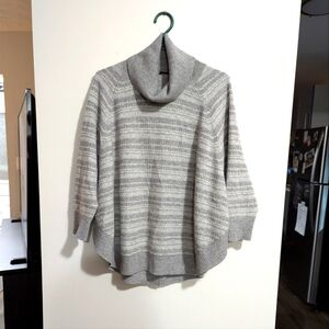 - - - Repeat, Bat winged, turtleneck sweater or poncho. Cashmere, mohair…